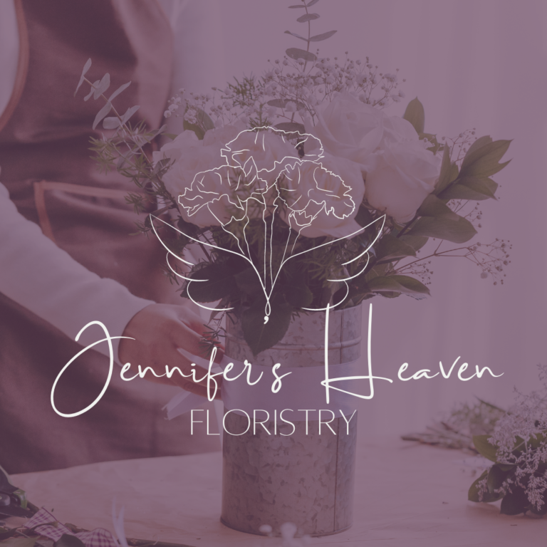Jennifer’s Heaven Floristry Brand Identity