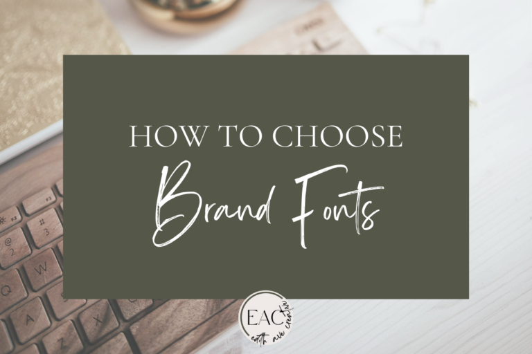 How to Choose Brand Fonts