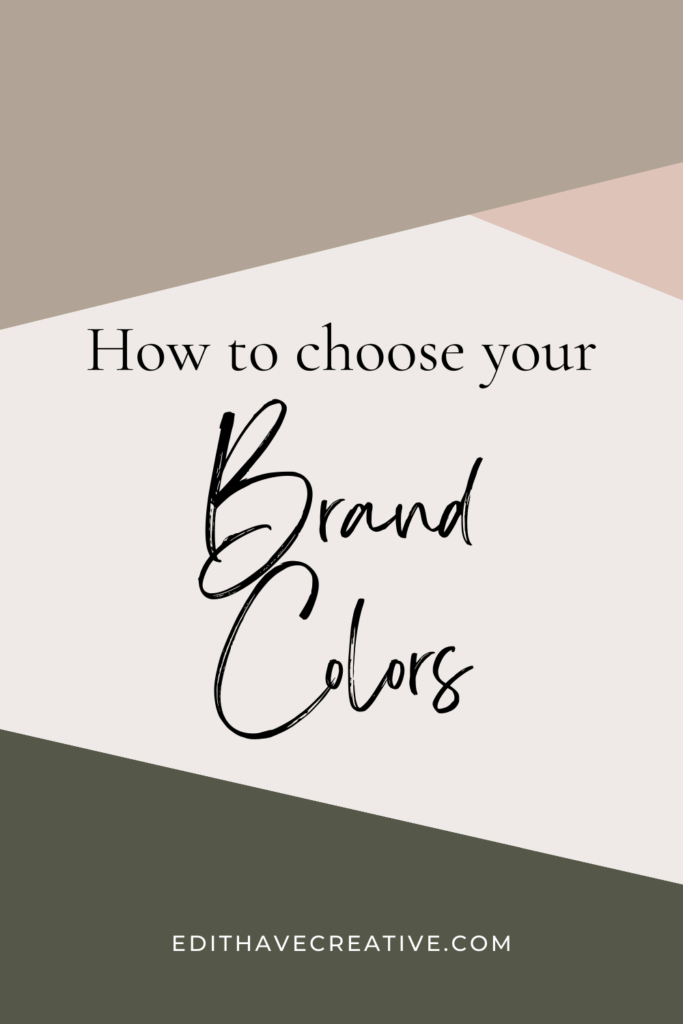 How to choose your brand colors