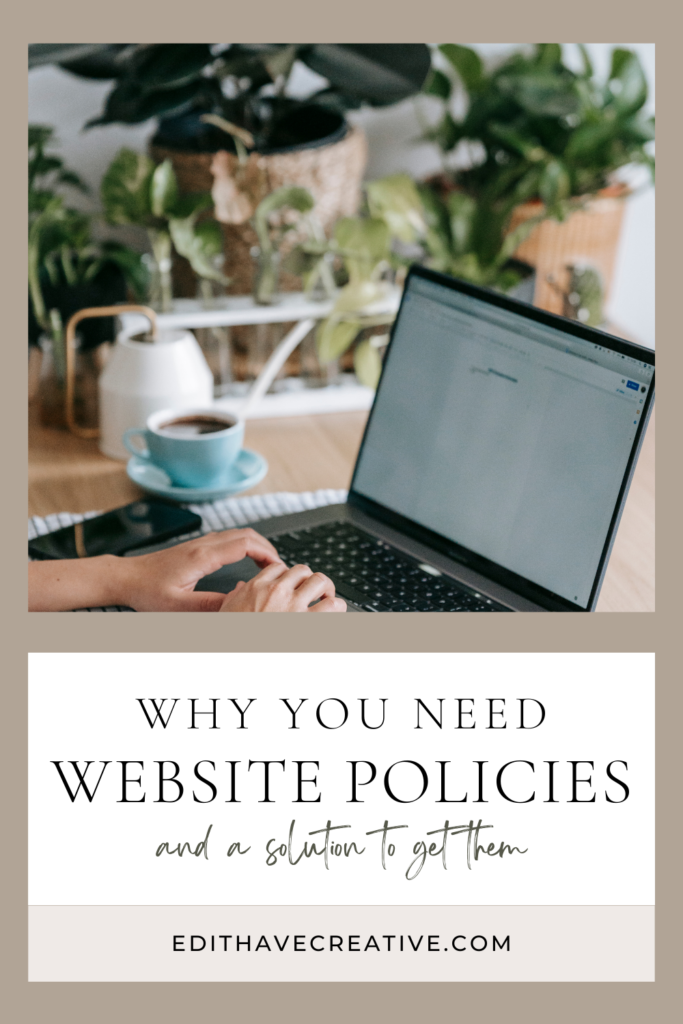 Why you need website policies (and a solution to get them)